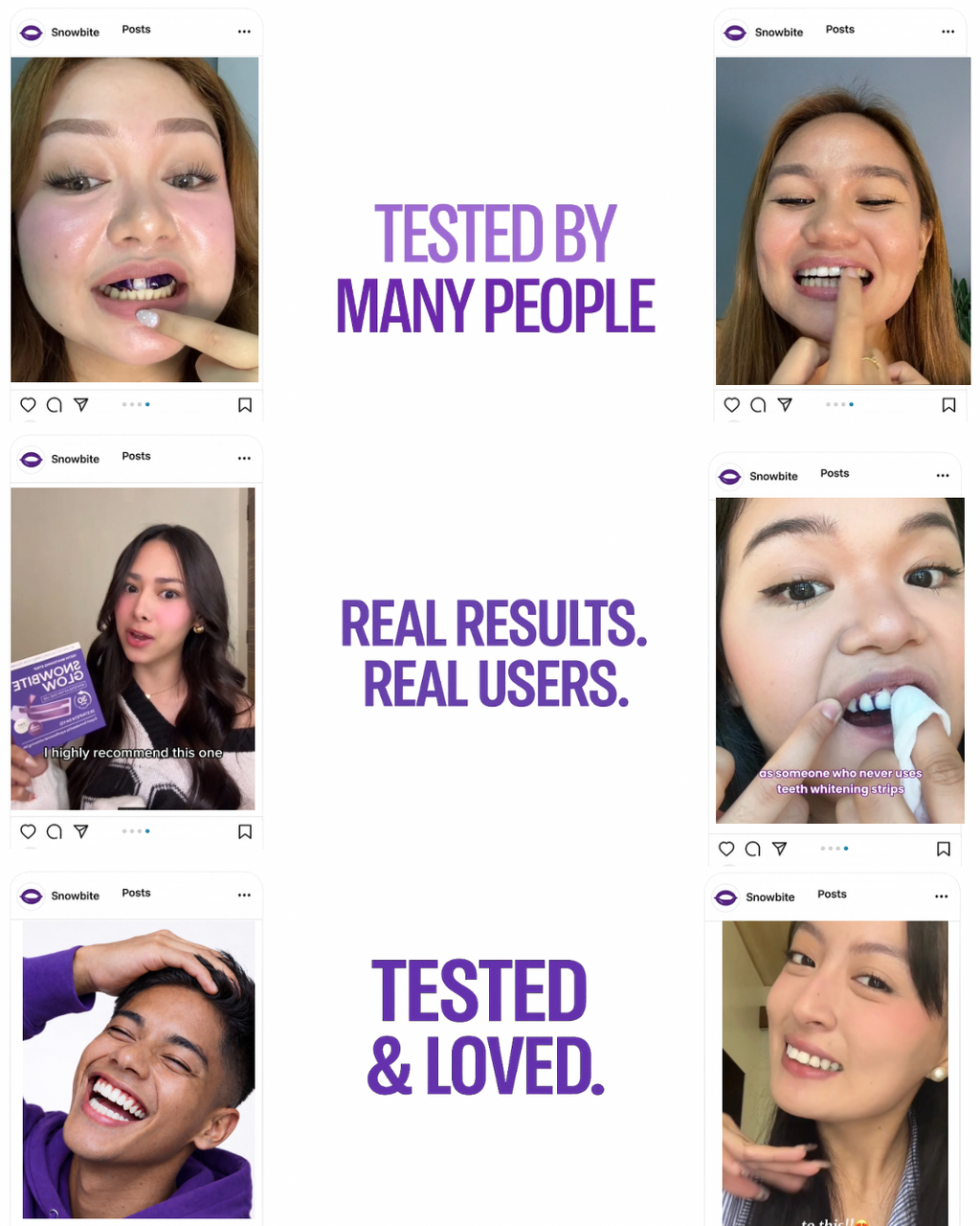 SNOWBITE GLOW PAP + PURPLE PIGMENT