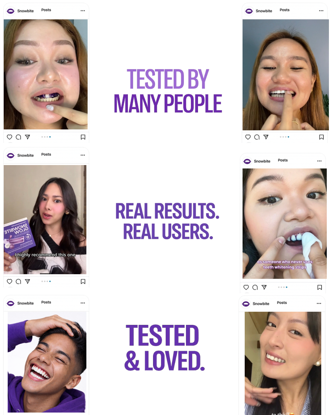 SNOWBITE GLOW PAP + PURPLE PIGMENT