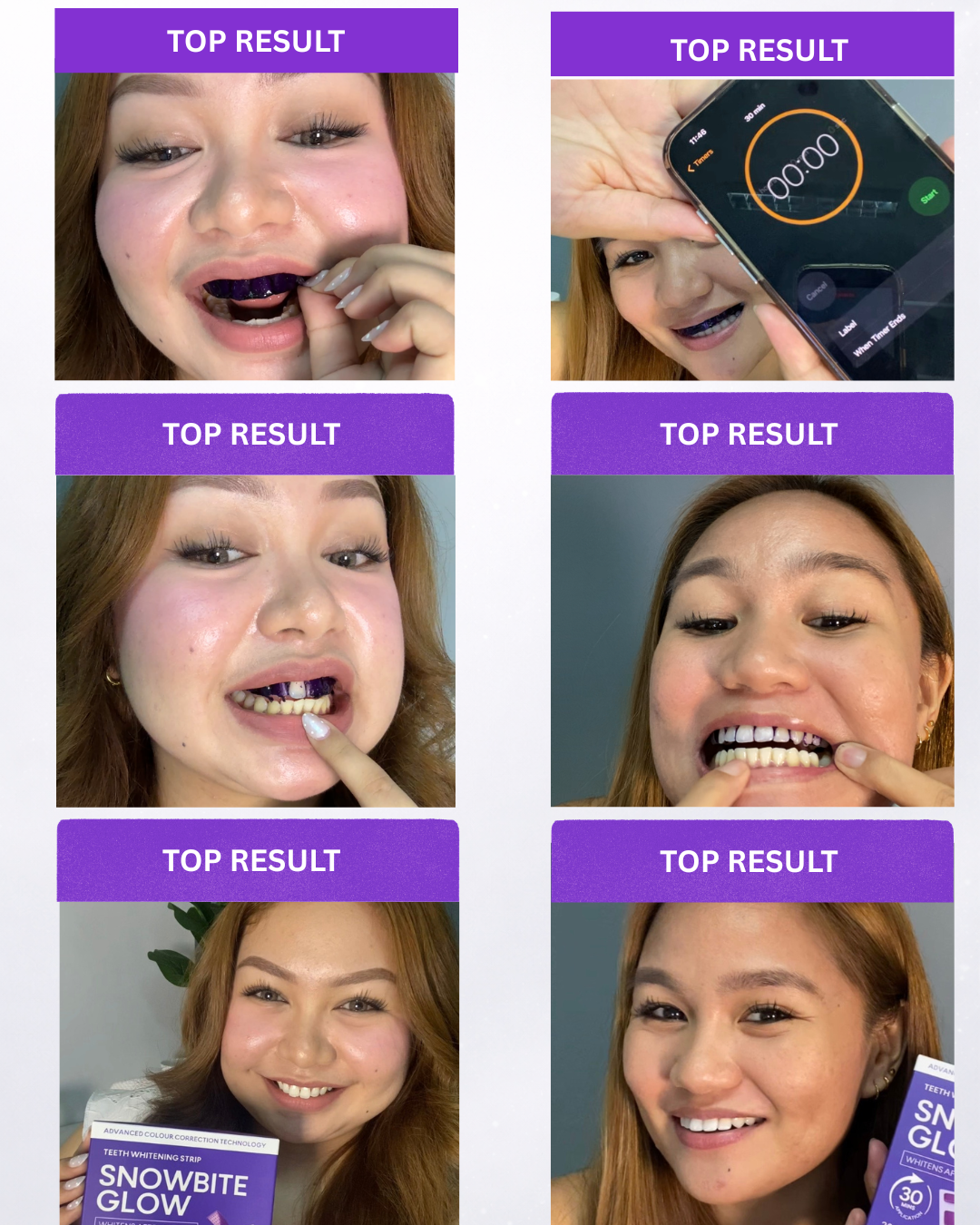 SNOWBITE GLOW PAP + PURPLE PIGMENT