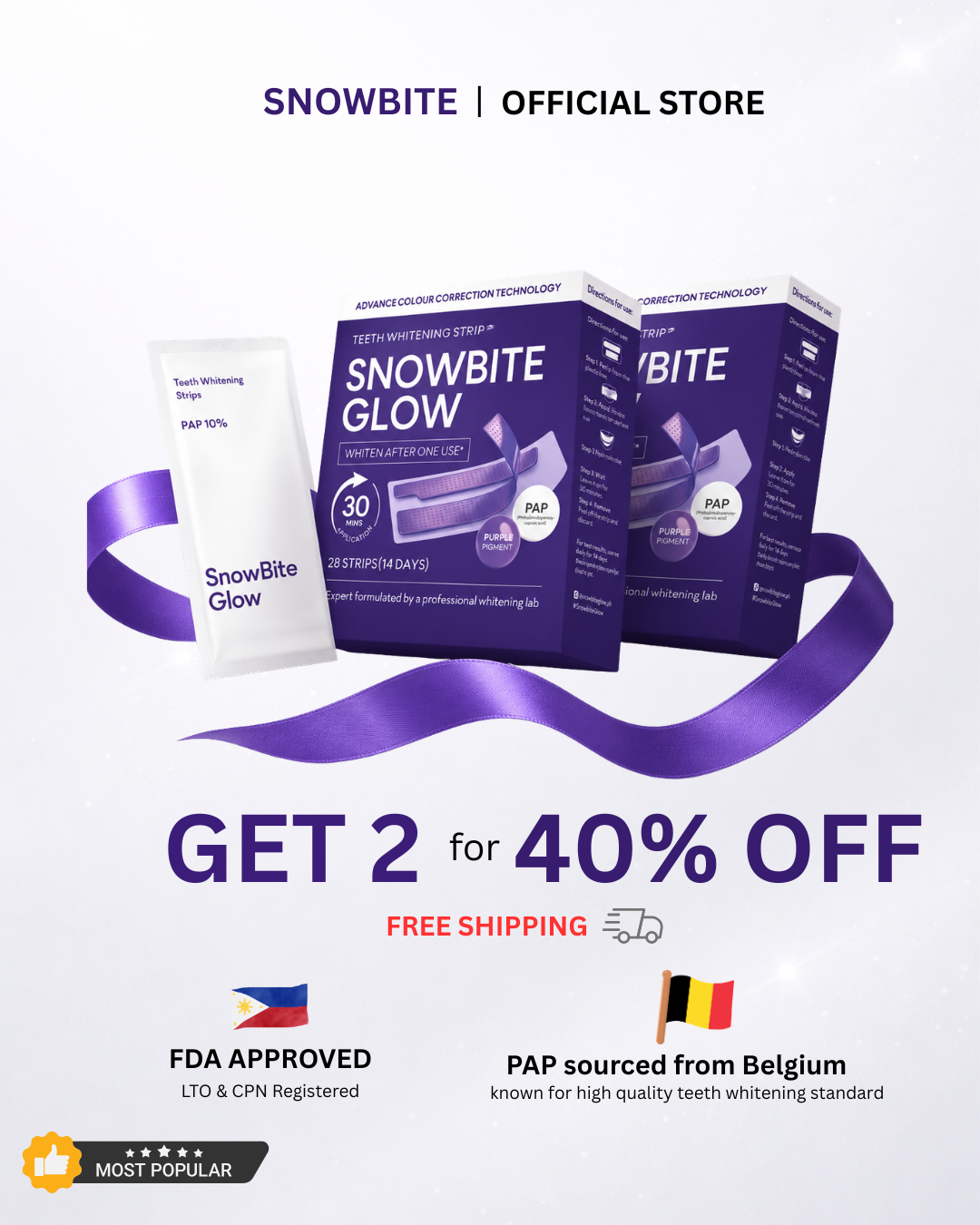 Snowbite Glow PAP Duo Pack